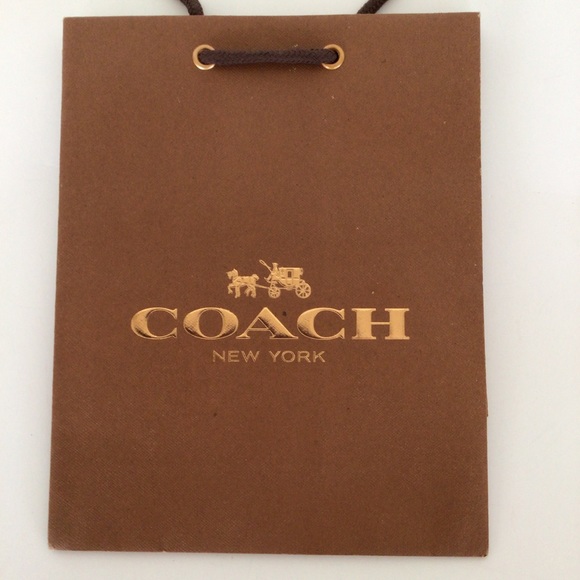 COACH MEDIUM GIFT PAPER SHOPPING BAG - Picture 2 of 7